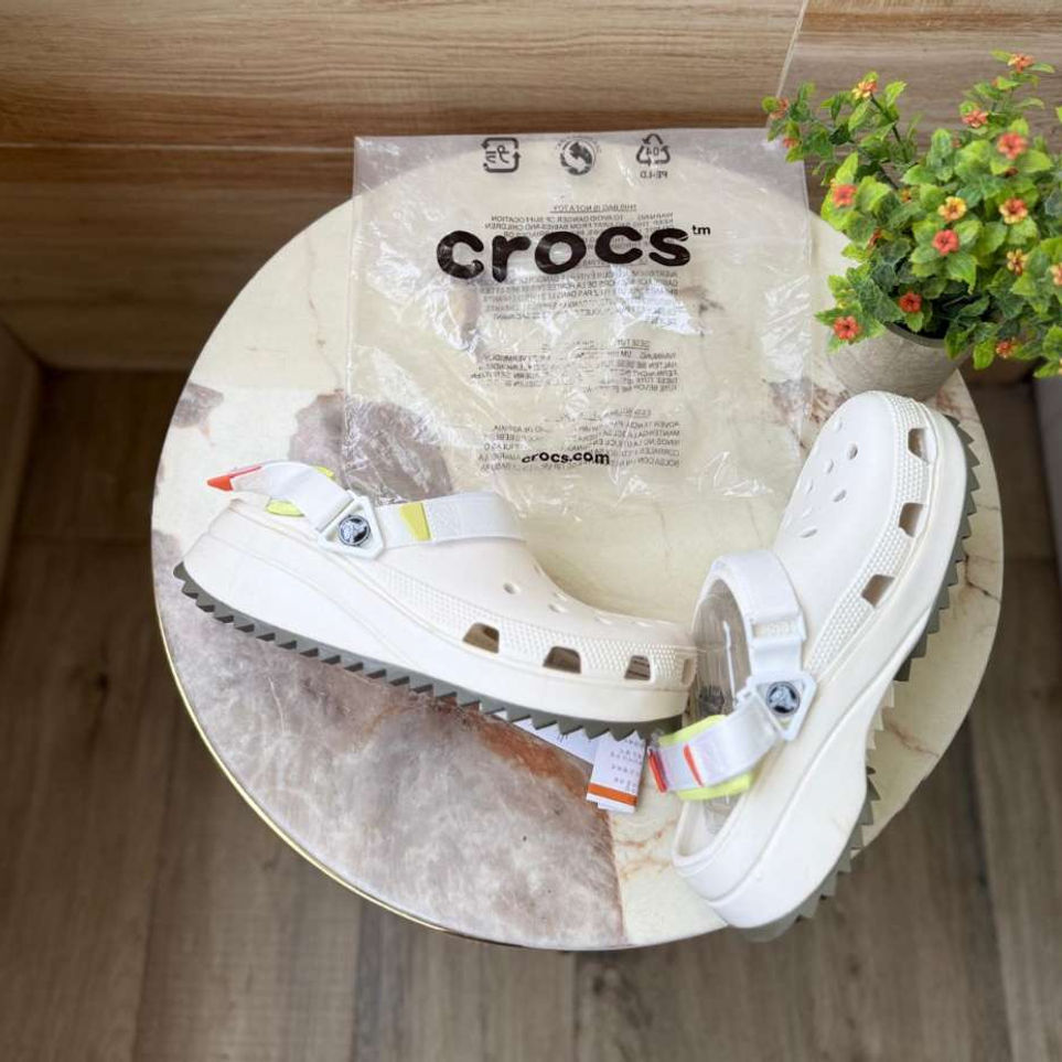 White crocs