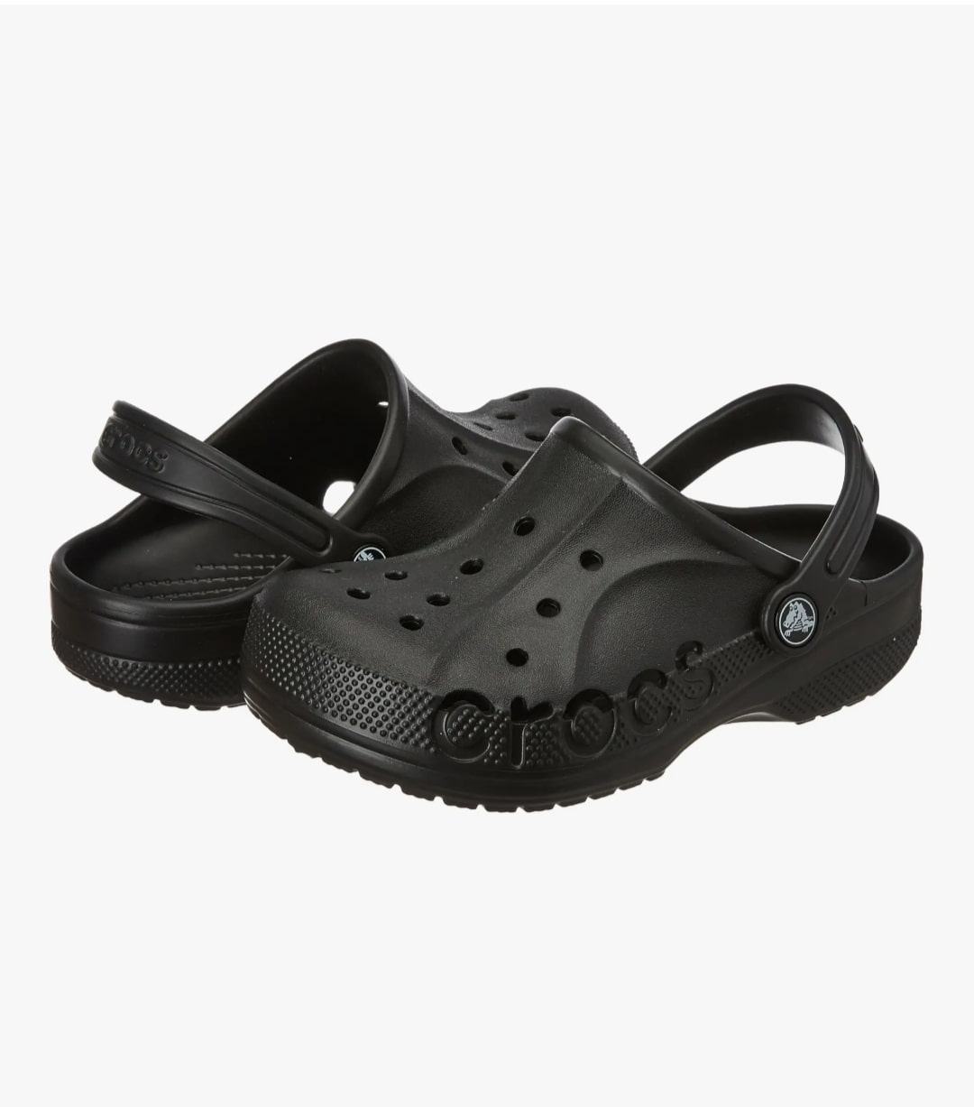 Black crocs